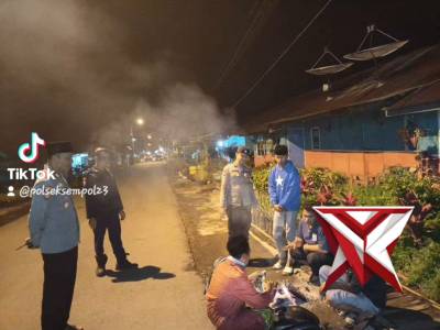 Polsek Sempol Laksanakan Patroli Dialogis Ciptakan Situasi Kondusif