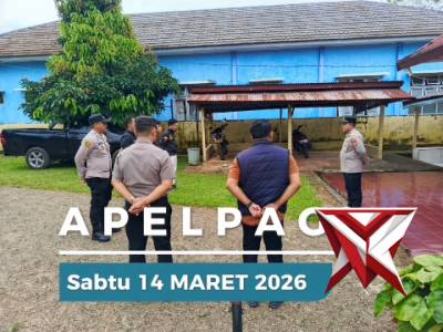 Kegiatan pesonil polsek pampangan