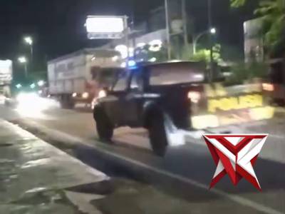 Patroli Malam Polsek Padangan - PoliceTube