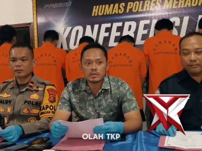 PRESS RELEASE KASUS PENGEROYOKAN DI MUKA UMUM YANG MENYEBABKAN KORBAN MD