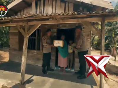 Polres Lamandau Berbagi di Jumat Berkah | Bantuan untuk Warga yang Membutuhkan
