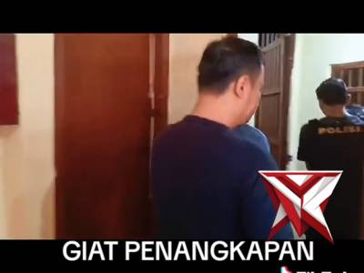 Penangkapan TSK craor Polsek Pampangan Oki