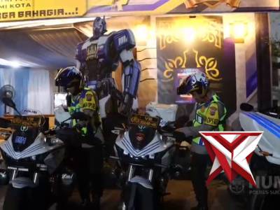 Kapolres Sukabumi Kota laksanakan Shalat Ied bersama Personel.