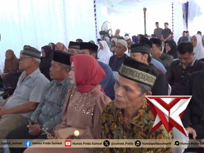 KEGIATAN SAFARI RAMADHAN OLEH WAKAPOLDA SUMSEL DI MASJID BAITURRAHMAN KEL. CAMBAI KAB. PRABUMULIH