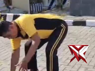 Menjaga Kebersihan Mako Korve bersama