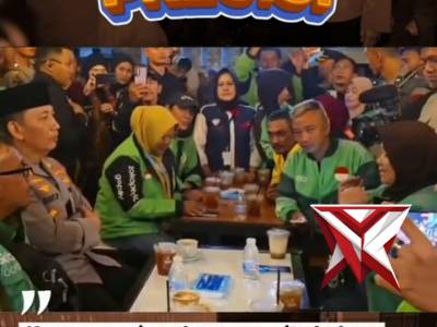 Kapolri Listyo sigit prabowo menyambangi kedai ado presisi