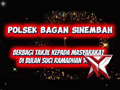 berbagi takjil oleh polsek bagan sinembah