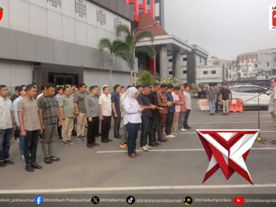 APEL PAGI DIT INTELKAM POLDA SUMSEL - PoliceTube