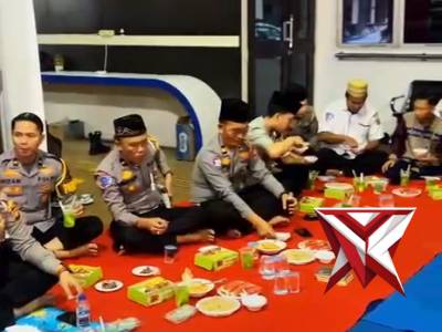 Yasinan Dan Buka Bersama Satlantas Polres Muba Dan Santri Thafidzul Qur&rsquo;an - PoliceTube
