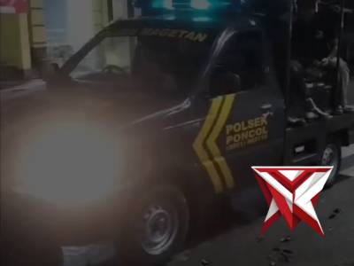 Apel gabungan malam takbir Forkopimca Poncol