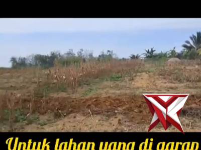 Polsek Nibung siapkan Lahan Jagung di Kelurahan Karya Makmur