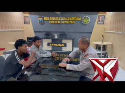 polsek sawahan laksanakan edukasi tawuran pada remaja