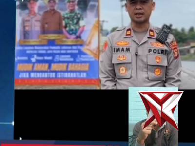 Pantauan Arus Balik Mudik Polsek Tungkal Jaya - PoliceTube