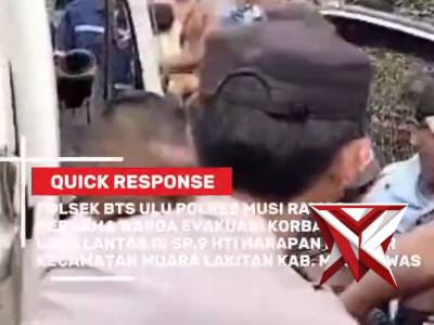 Pertolongan pertama laka lants jln mura pali - PoliceTube