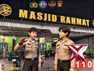 Polsek muara Kelingi patroli subuh