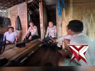 Kapolsek Tigaraksa Laksanakan Pengecekan Lahan Tanaman Jagung di Wilayah Binaan