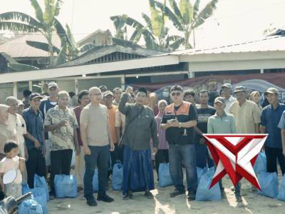 Polres Sumedang Bersama BAZNAS Sumedang Salurkan Bantuan Sumur Bor dan 200 Paket Sembako untuk Masya