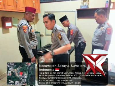 Pemeriksaan senpi dinas