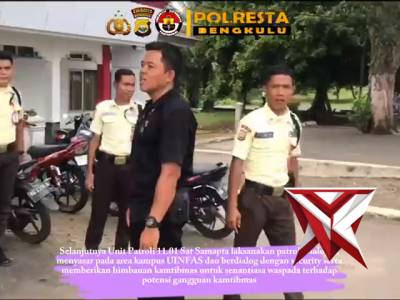 Patroli dialogis polresta bengkulu