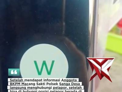 Pemudik Asal Jambi Tersesat di Muba, Polisi Gerak Cepat Berikan Bantuan Arah