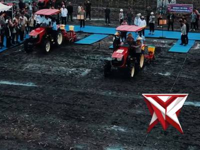 Kapolri Pimpin Tanam Raya Jagung Kuartal I 2026 di Ogan Ilir