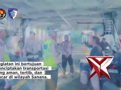 Polres Kepulauan Sula Laksanakn Penertiban ODOOL di pelabuhan Feri Fukuweu - PoliceTube
