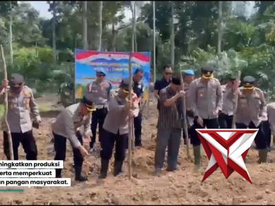 Penanaman jagung kuartal 1 thn 2026
Polres empat lawang