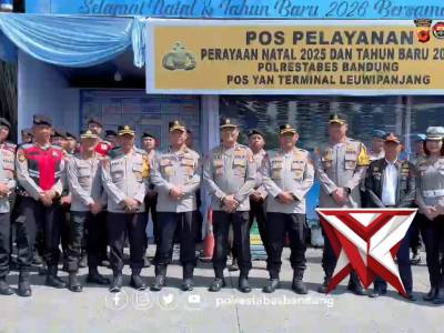 kunjungan Tim Itwasum Polri  di Terminal Leuwi panj