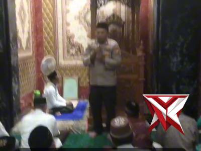 Himbauan harkamtibmas di masjid wilayah sedati