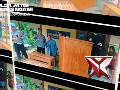 BANTUAN SOSIAL DARI KAPOLRES NGAWI