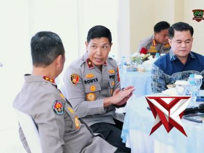 KAPOLDA SUMSEL MEMIMPING KEGIATAN COFFE MORNING - PoliceTube