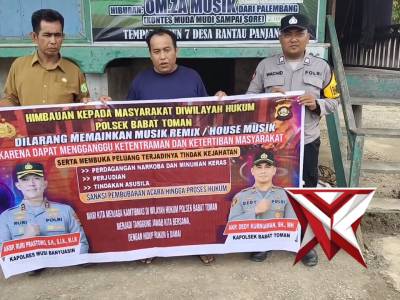 HIMBAUAN KEPADA MASYARAKAT DI WILAYAH HUKUM POLSEK BABAT TOMAN