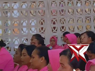 Arahan pembinaan dan ketua cabang bhayangkari kota Manokwari