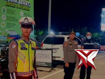 POS PENGAMANAN GENDING SIAP SAMBUT PARA PEMUDIK