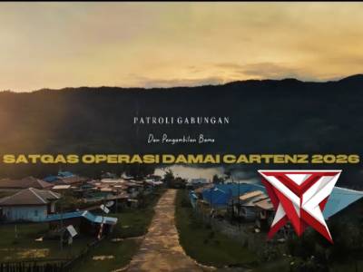 Satgas Operasi Damai Cartenz 2026