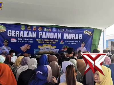 Gelar pasar murah