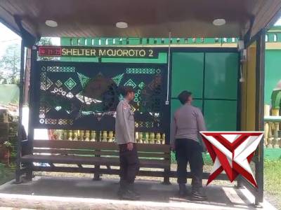 Anggota Unit Lantas Polsek Mojosari melaksanakan giat patroli  pagi hari  antisipasi 3C