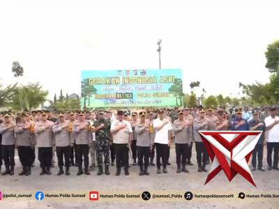 Gelar Program BELIDA, Polda Sumsel Tegaskan Komitmen Dukung Gerakan Indonesia ASRI