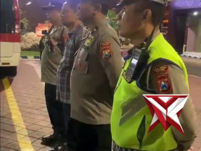 PATROLI SKALA BESAR ANTISIPASI GANGGUAN KAMTIBMAS