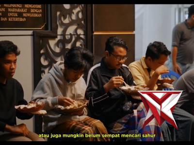 Sahur Gratis Kapolres Kediri Bersama Warga