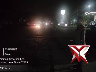 Patroli Bluelight Polsek Nguling