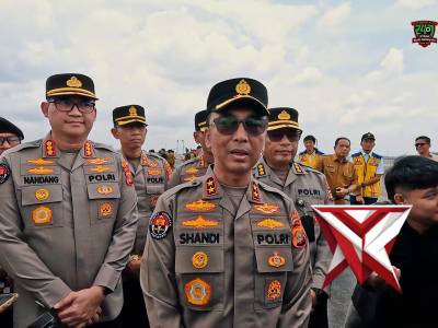 Pengecekan jalur mudik tol kapal betung