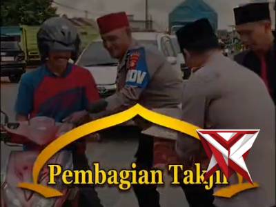 Polsek sekayu berbagi
