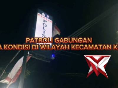 APEL SIAGA DAN PATROLI GABUNGAN DI WILAYAH KECAMATAN KAPAS