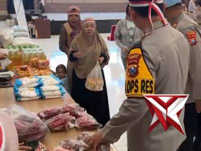 Gerakan Pangan Murah Polres Magetan hadir untuk masyarakat. Melalui bazar murah ini, berbagai kebutu