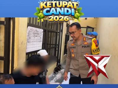 Kapolres Tegal Kota berbagi Kebahagiaan bersama para Tananan di Momen Lebaran
