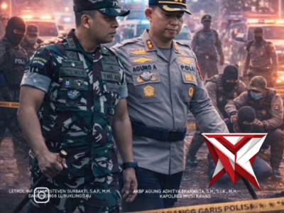 Kapolres Musi Rawas didampingi Dandim 0406 Menghimbau ; - PoliceTube