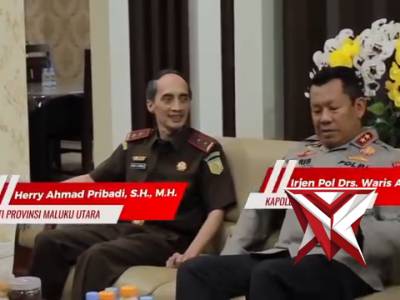 Perkuat Sinergi Penegakan Hukum, Kapolda Malut Silaturahmi Ke Kejaksaan Tinggi Maluku Utara