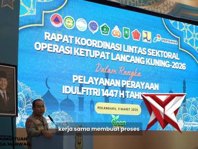 Rakor Lintas Sektoral Operasi Ketupat Lancang Kuning 2026