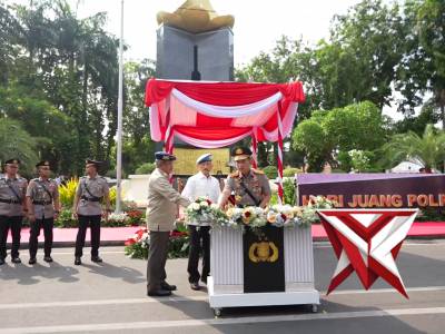 Kapolri Pimpin Upacara Hari Juang Polri, Simbol Dedikasi Polri Untuk Bangsa